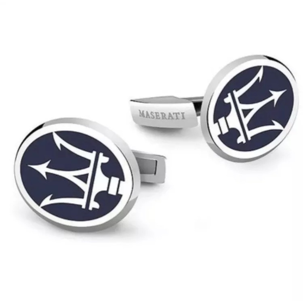 New Maserati Auto Car Cufflinks Set